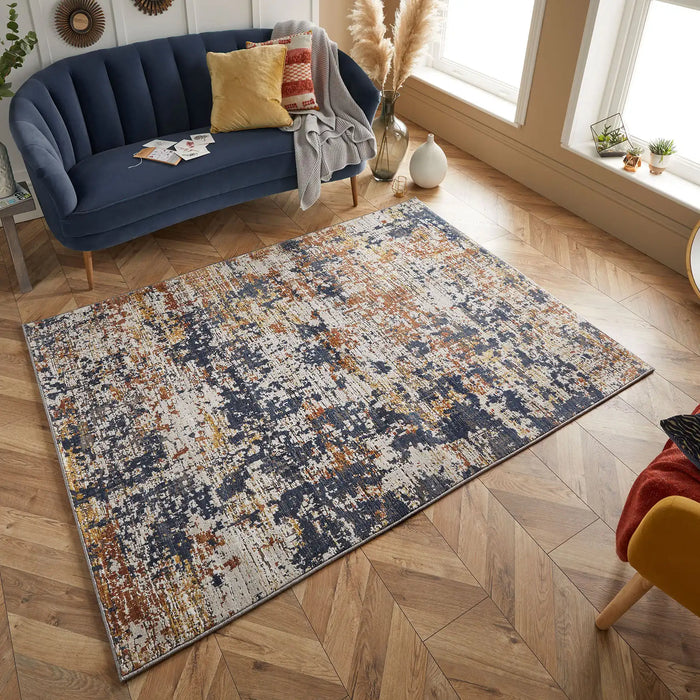 Oriental Weavers astro 4153 x Multicoloured Living Room Rug.