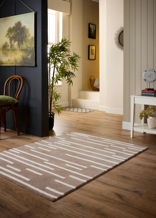 Broken Stripe Beige/Grey