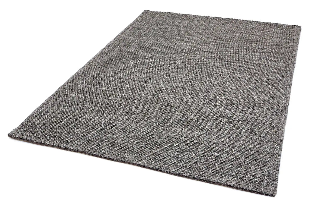 Asiatic coast cs01 charcoal Grey Living Room Wool Rug.