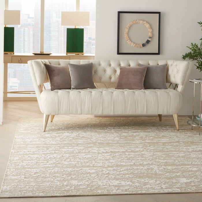 Nourison divine div08 sand Living Room Rug.