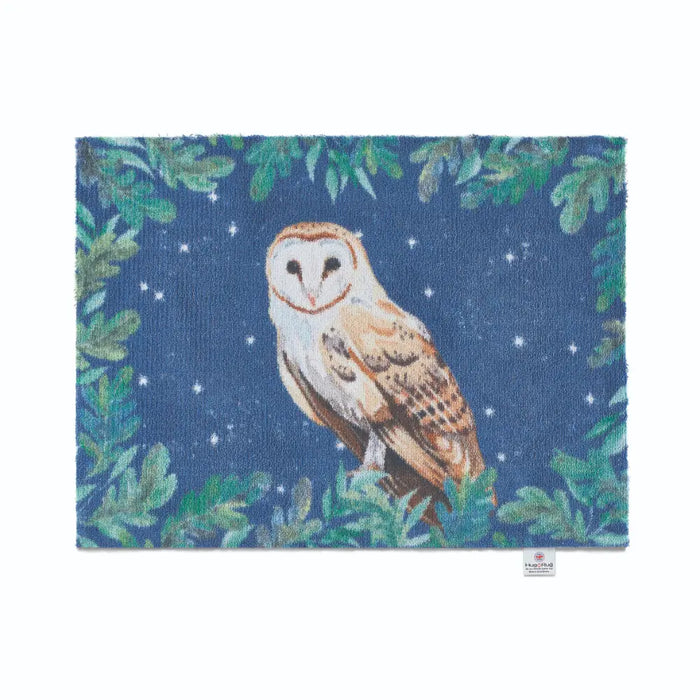 Patterned Hug Rug Owl 1