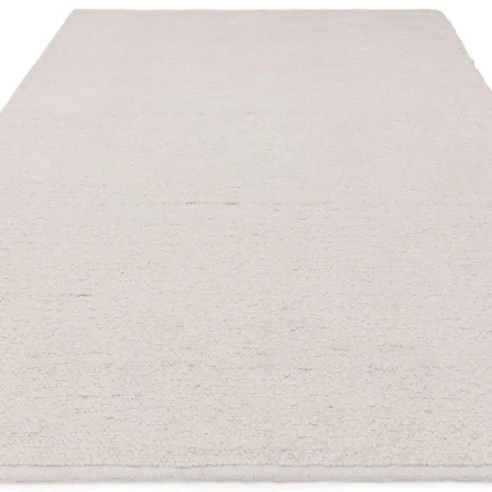 Asiatic abbus ivory Ivory Living Room Flat Weave Rug.