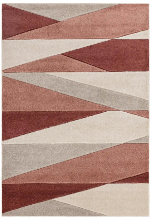 Asiatic sketch sk23 segment earth Multicoloured, Red Living Room Rug.