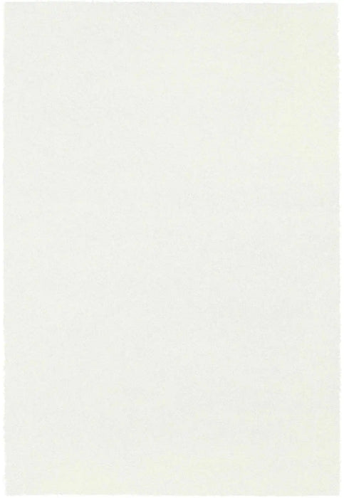 Mastercraft mehari 0023 0001 6268 Ivory, Cream Living Room Shaggy Rug.
