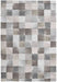 Mastercraft mehari 023 0245 6262 Brown, Grey, Beige, Ivory, Multicoloured Living Room Shaggy Rug.