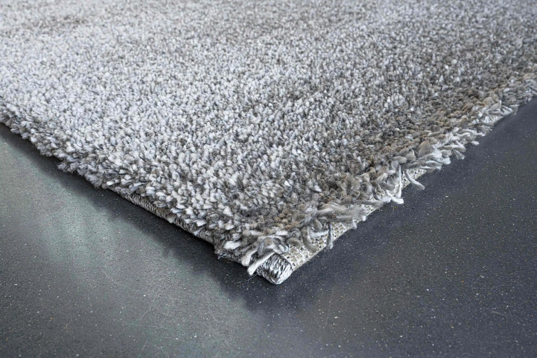 Mastercraft coral 24001 3232 Grey Living Room Shaggy Rug.