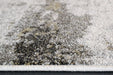 Mastercraft liberty 034 0026 6191 Yellow, Multicoloured Living Room Floral Rug.