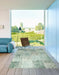 Mastercraft amalfi 0010 5002 aqua Green Living Room  Rug.