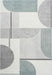 Mastercraft milano mastercraft 046 0002 6141 Green, Grey, Multicoloured Living Room  Rug.