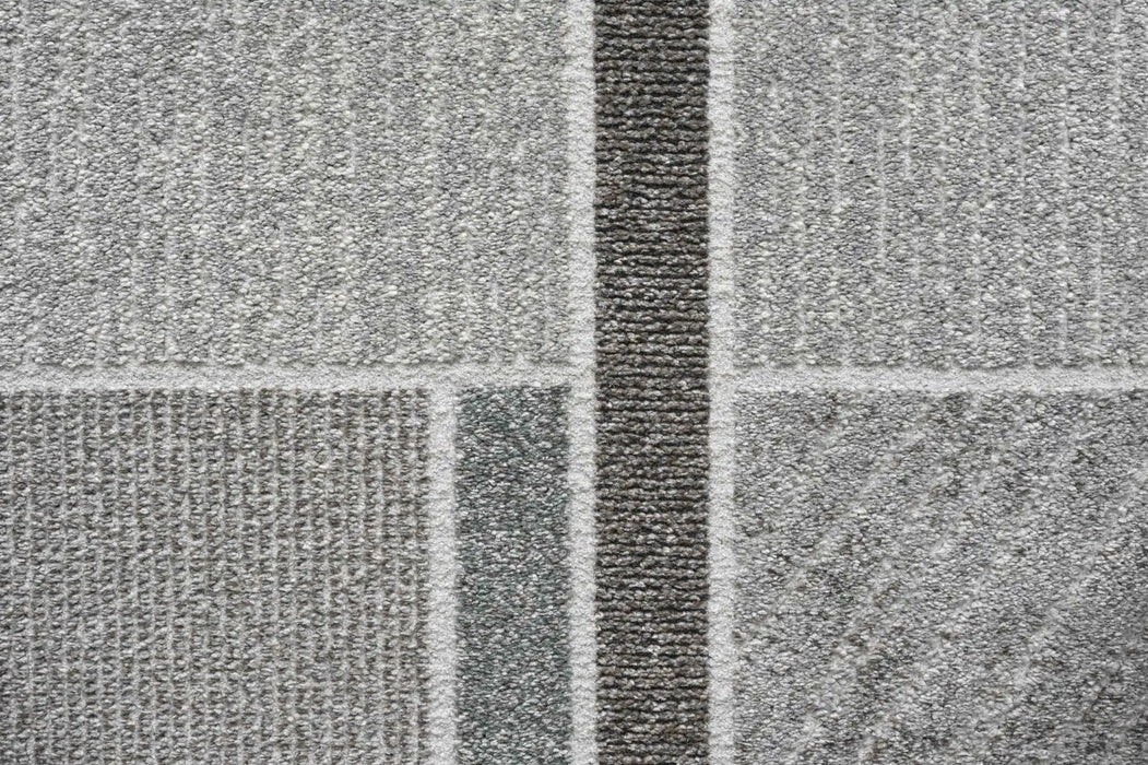 Mastercraft milano mastercraft 046 0002 6141 Green, Grey, Multicoloured Living Room  Rug.