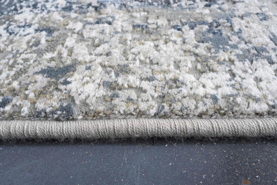 Mastercraft canyon mastercraft 52029 7777 Blue, Grey, Yellow, Ivory, Multicoloured Living Room  Rug.