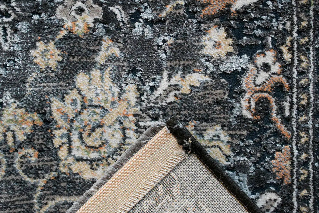 Mastercraft canyon mastercraft 52042 3535 Black, Multicoloured Living Room  Rug.
