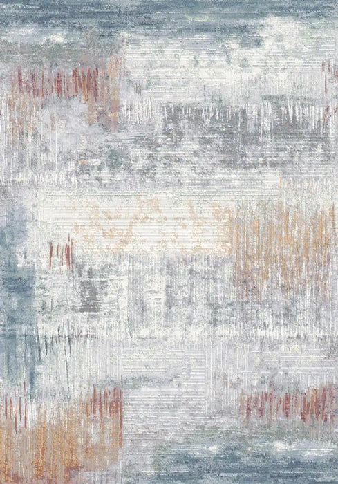 Mastercraft galleria 063 0393 6656 blue Blue, Orange Living Room Moroccan Rug.