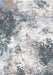Mastercraft galleria 063 0395 7656 Blue, Multicoloured Living Room Moroccan Rug.