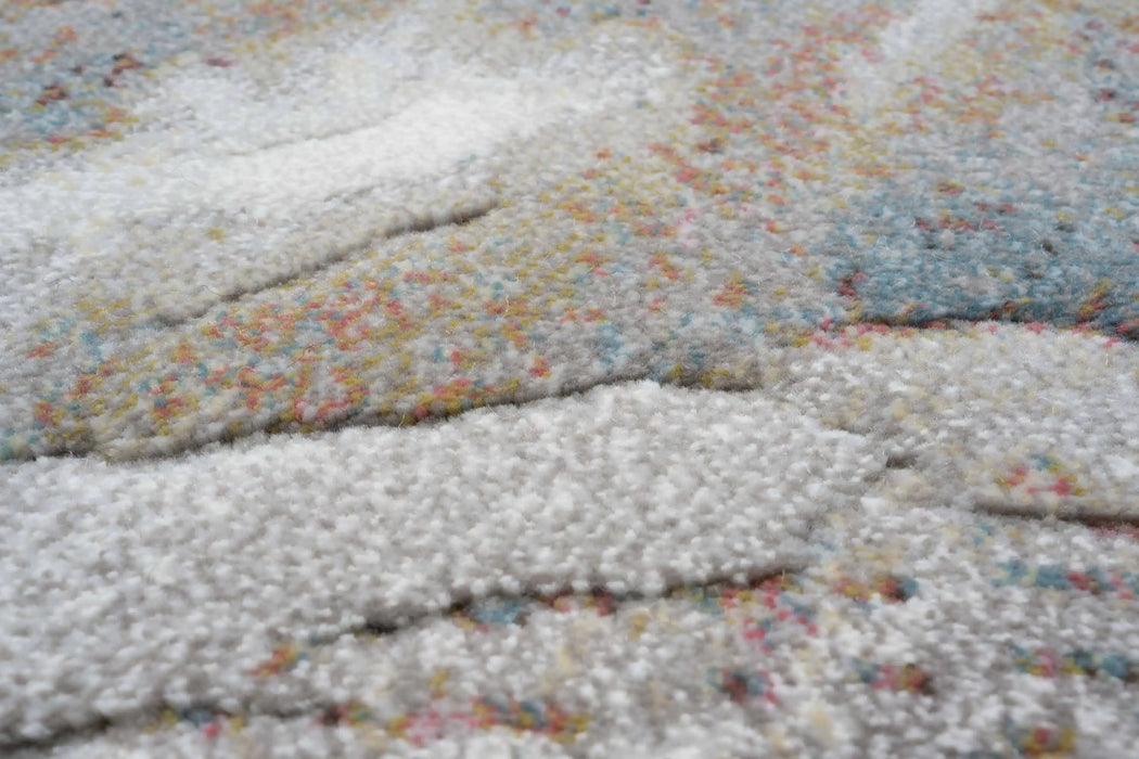 Mastercraft galleria 063 0529 7270 Brown, Ivory, Multicoloured Living Room Moroccan Rug.