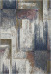 Mastercraft galleria 63700 6626 Multicoloured Living Room Moroccan Rug.