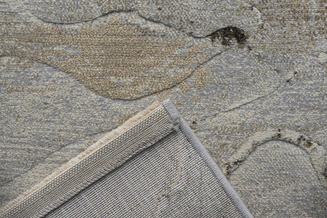 Mastercraft galleria 063 0717 6282 Brown, Grey, Multicoloured, Cream Living Room Moroccan Rug.