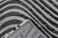 Mastercraft galleria 063 0738 7696 Black, Ivory, Cream Living Room Moroccan Rug.