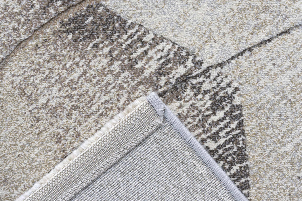 Mastercraft galleria 063 0763 6282 Grey, Multicoloured Living Room Moroccan Rug.