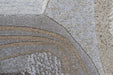 Mastercraft galleria 063 0763 6282 Grey, Multicoloured Living Room Moroccan Rug.