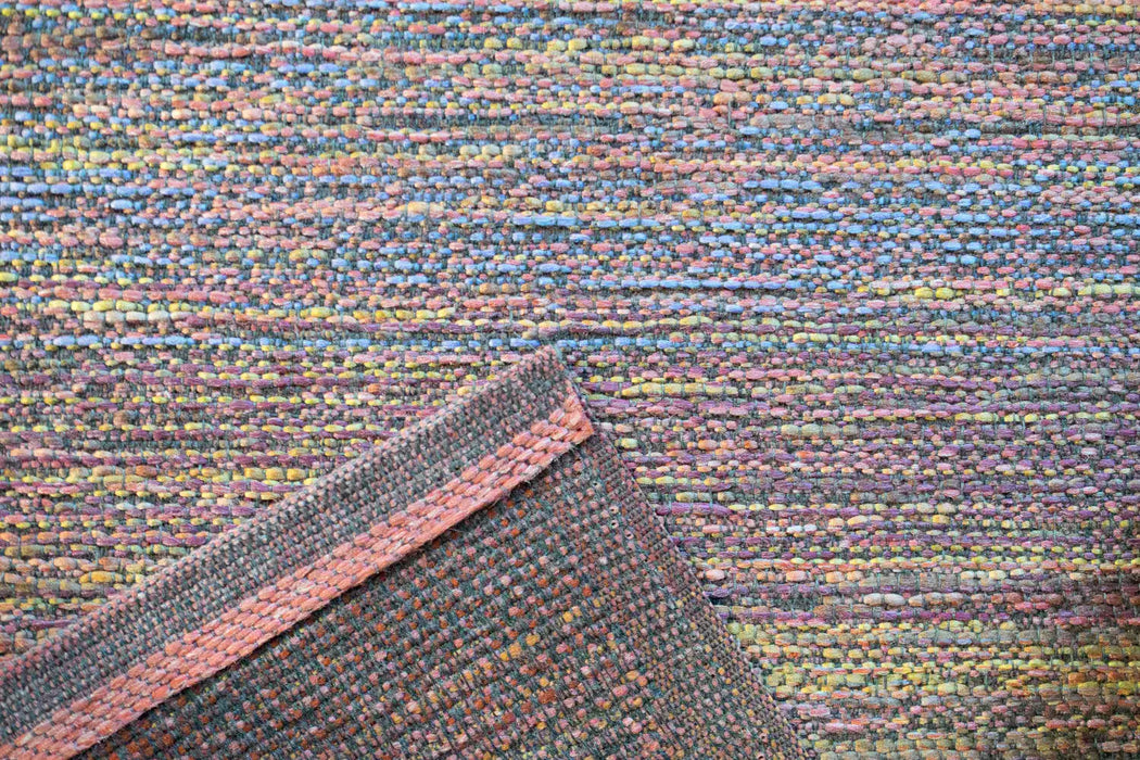 Mastercraft san rocco 89004 1001 Multicoloured, Red Living Room Flat Weave Rug.