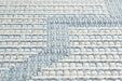 Mastercraft newquay 96003 5001 Blue Living Room Geometric Rug.
