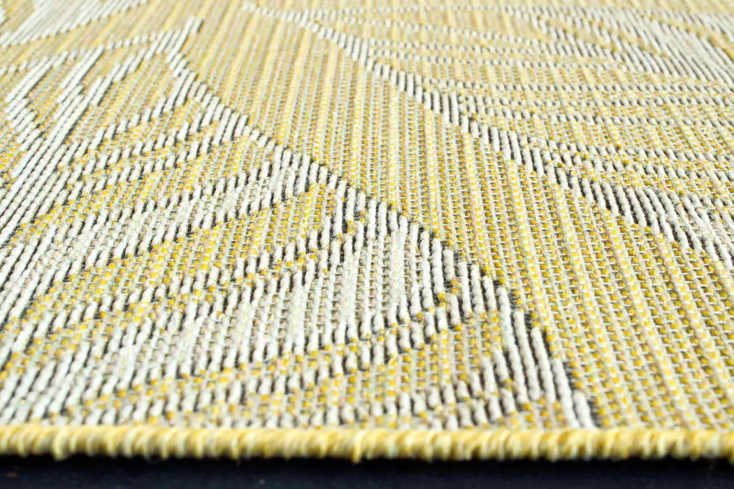 Mastercraft newquay 96014 2007 Yellow Living Room Geometric Rug.