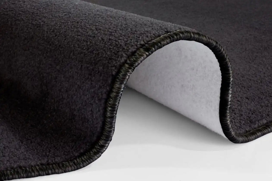 Hanse Home nasty black Black Living Room  Rug.