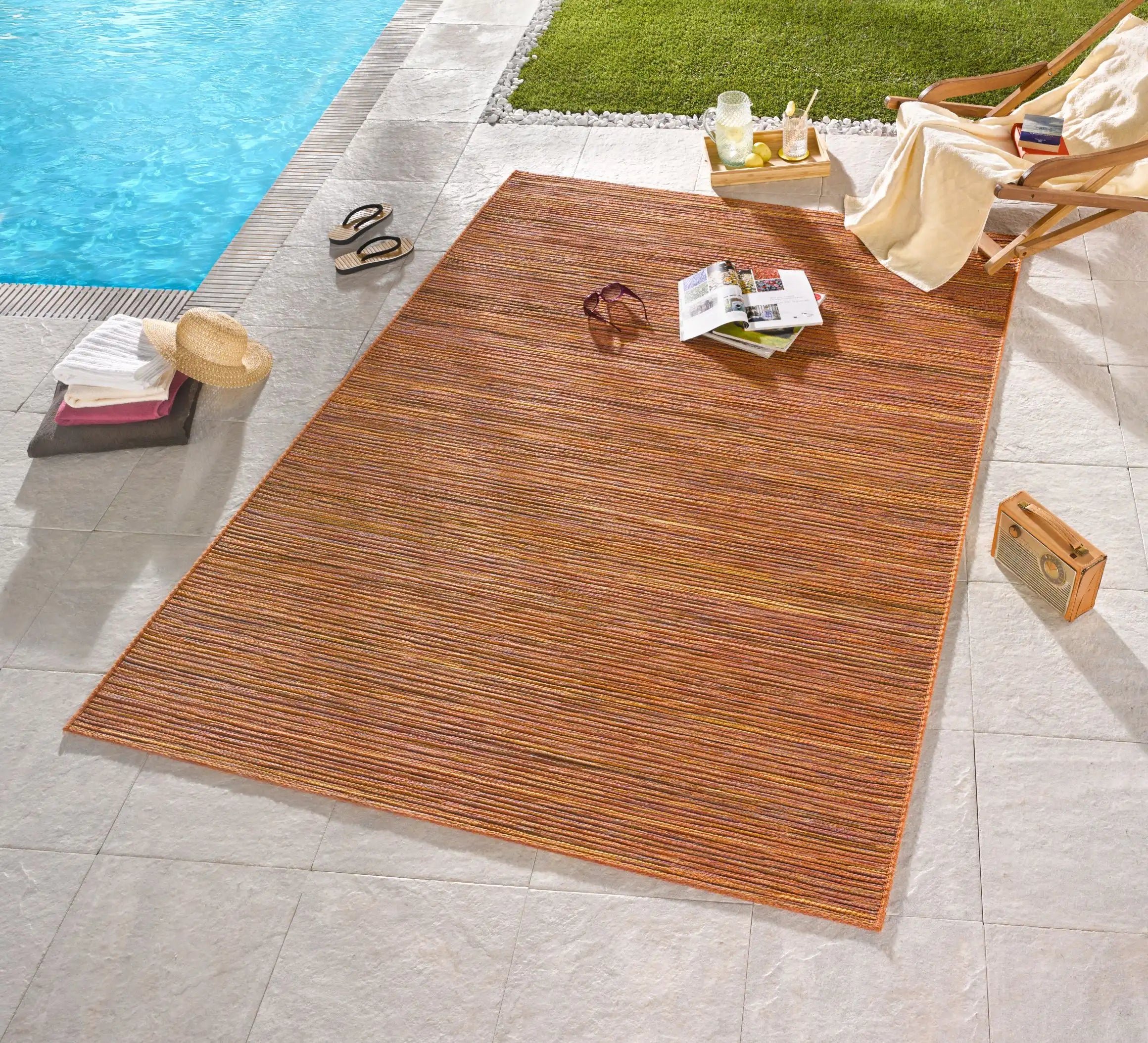 Lotus 102443 Meliert Terra Rug