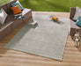 NorthRugs meadow raute grey cream Grey Living Room Striped Rug.