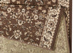 Hanse Home basic vintage brown Brown Living Room Geometric Rug.