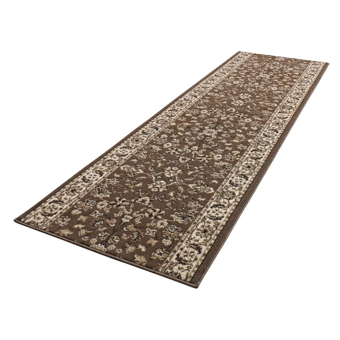 Hanse Home basic vintage brown Brown Living Room Geometric Rug.