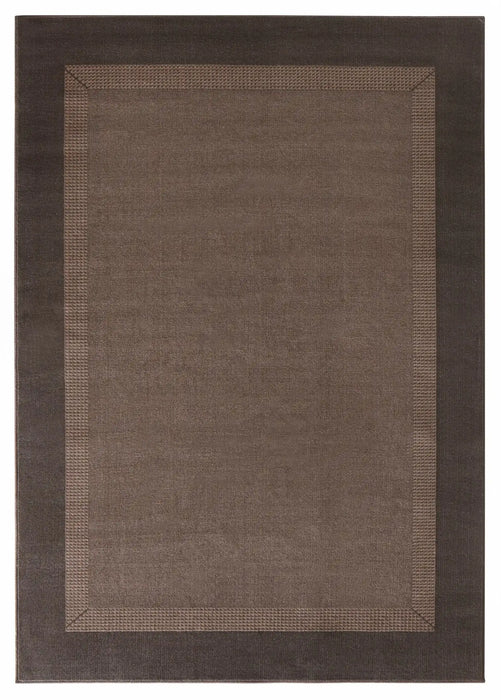 Hanse Home basic band brown Brown Living Room Geometric Rug.