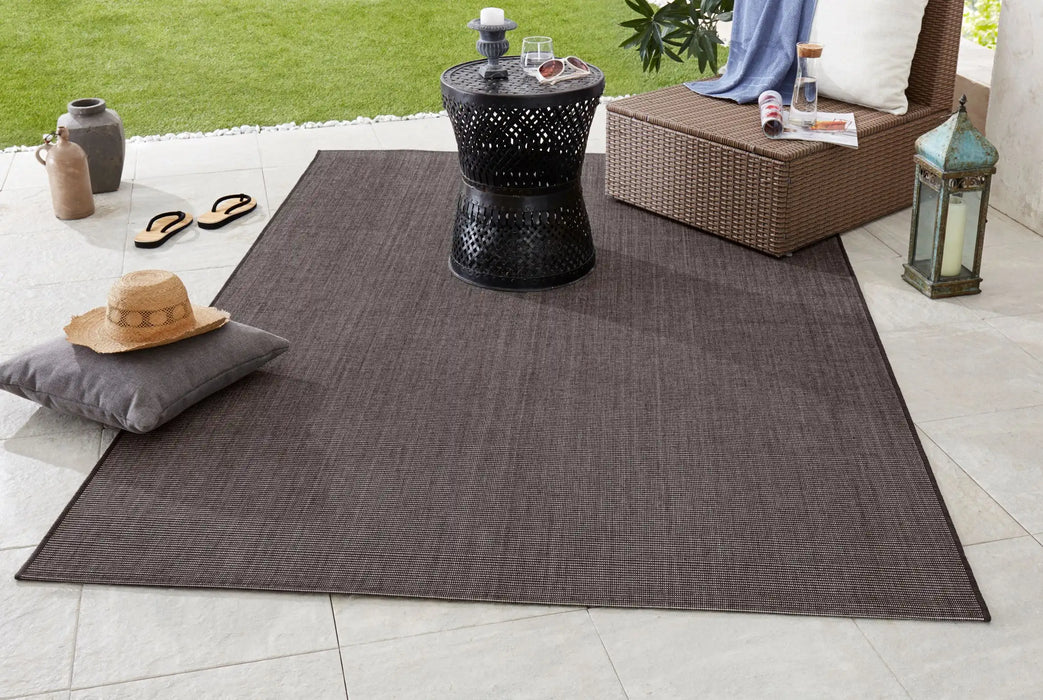NorthRugs meadow match black Black Living Room Striped Rug.
