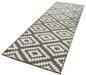 Hanse Home basic nordic grey Grey Living Room Geometric Rug.