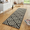 Hanse Home basic nordic black Black Living Room Geometric Rug.