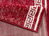 Hanse Home basic casa red Red Living Room Geometric Rug.