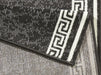 Hanse Home basic casa black Black Living Room Geometric Rug.