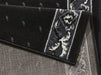 Hanse Home basic floret black Black Living Room Geometric Rug.