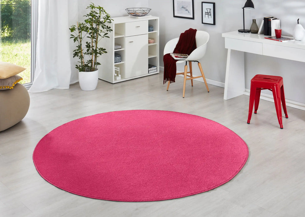 Hanse Home fancy pink Pink Living Room  Rug.