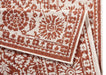 NorthRugs twin 103114 terra cream Orange, Red, Cream Living Room  Rug.