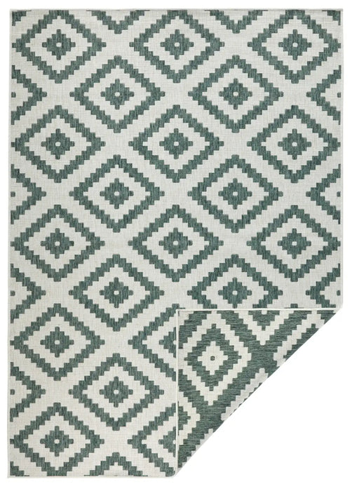 NorthRugs twin 103131 green cream Green, Cream Living Room  Rug.