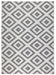 NorthRugs twin 103132 grey cream Grey, Cream Living Room  Rug.