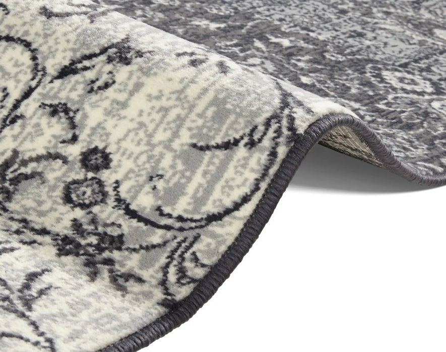 Hanse Home celebration 103463 grey cream Grey, Cream Living Room Geometric Rug.