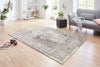 Hanse Home celebration plume cream grey Grey, Cream Living Room Geometric Rug.