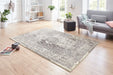 Hanse Home celebration plume cream grey Grey, Cream Living Room Geometric Rug.