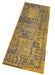 Hanse Home celebration plume gold grey Grey, Yellow Living Room Geometric Rug.