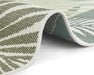 NorthRugs beach vai green cream Green, Ivory, Multicoloured Living Room  Rug.
