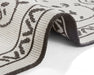 NorthRugs twin supreme leyte black cream Black, Cream Living Room Striped Rug.