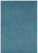 Mint Rugs cloud cloud petrol blue Blue Living Room Flat Weave Rug.